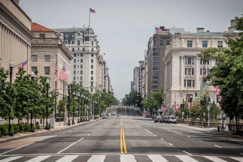 Big Street in Washington DC